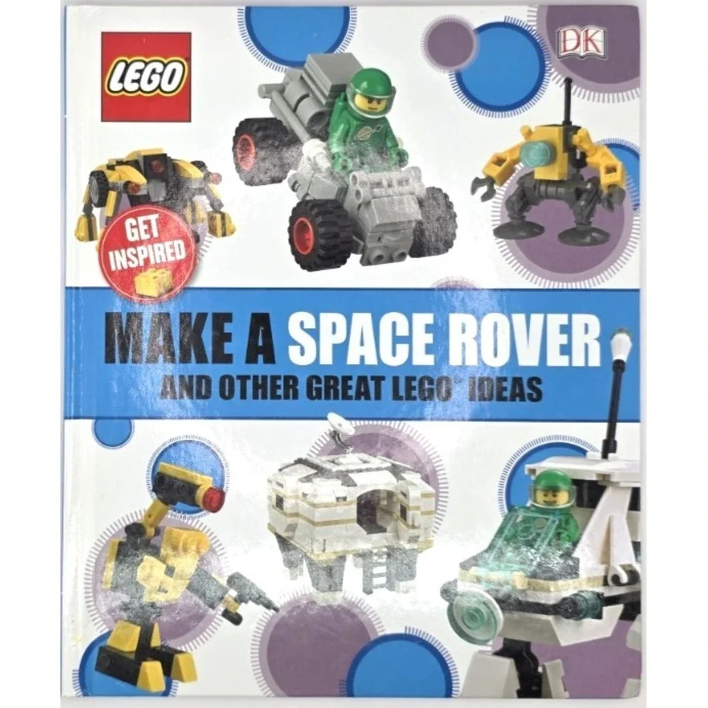 Lego Book Make a Mighty Mech & Other Lego Activities Hardcover Lot of 4 Fun Idea
